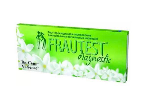 Тестовая прокладка для диагностики воспалений и лечение бактериофагами