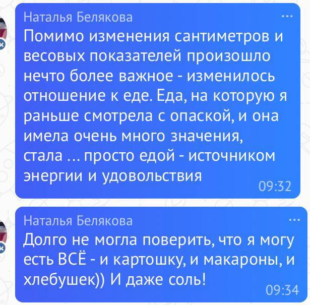 Трансформация пищевого поведения: результат навсегда
