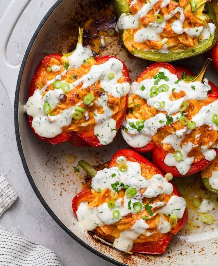 Фаршированный перец: Здоровые и красивые рецепты