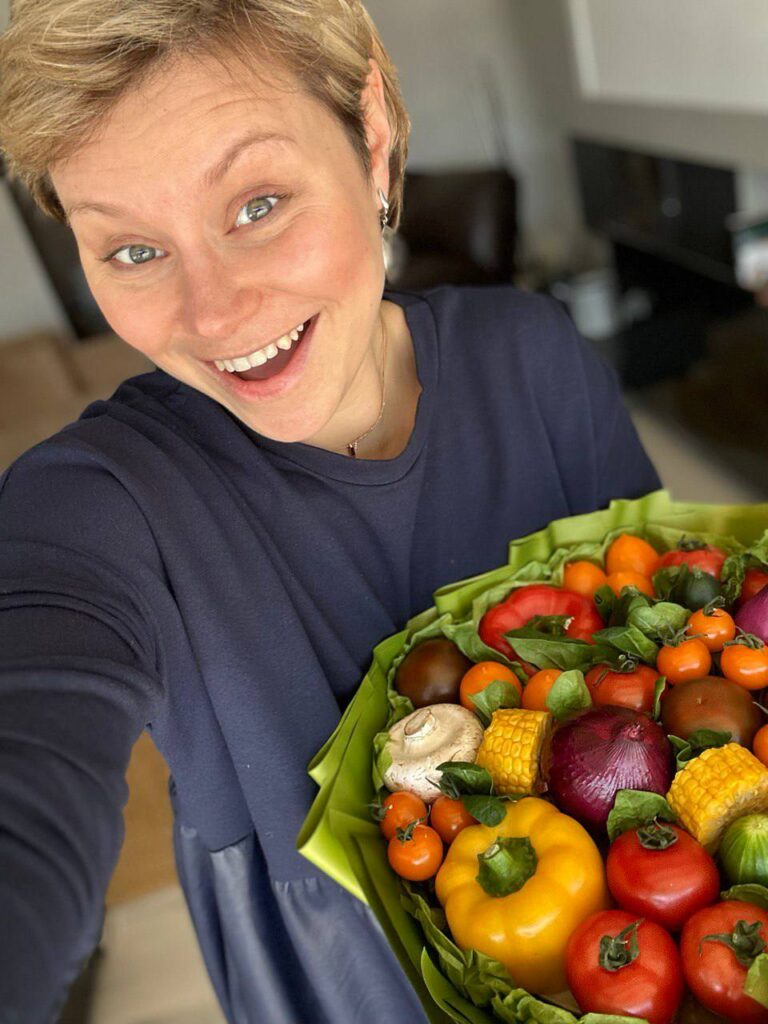 Необычный овощной букет: таинственный подарок