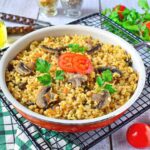 Булгур с грибами и овощами: вкусный и полезный гарнир