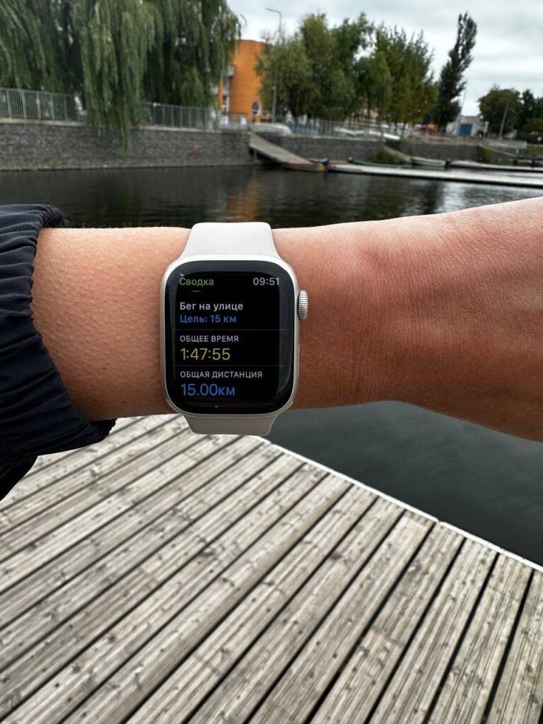 Последняя тренировка перед марафоном и 30-летие