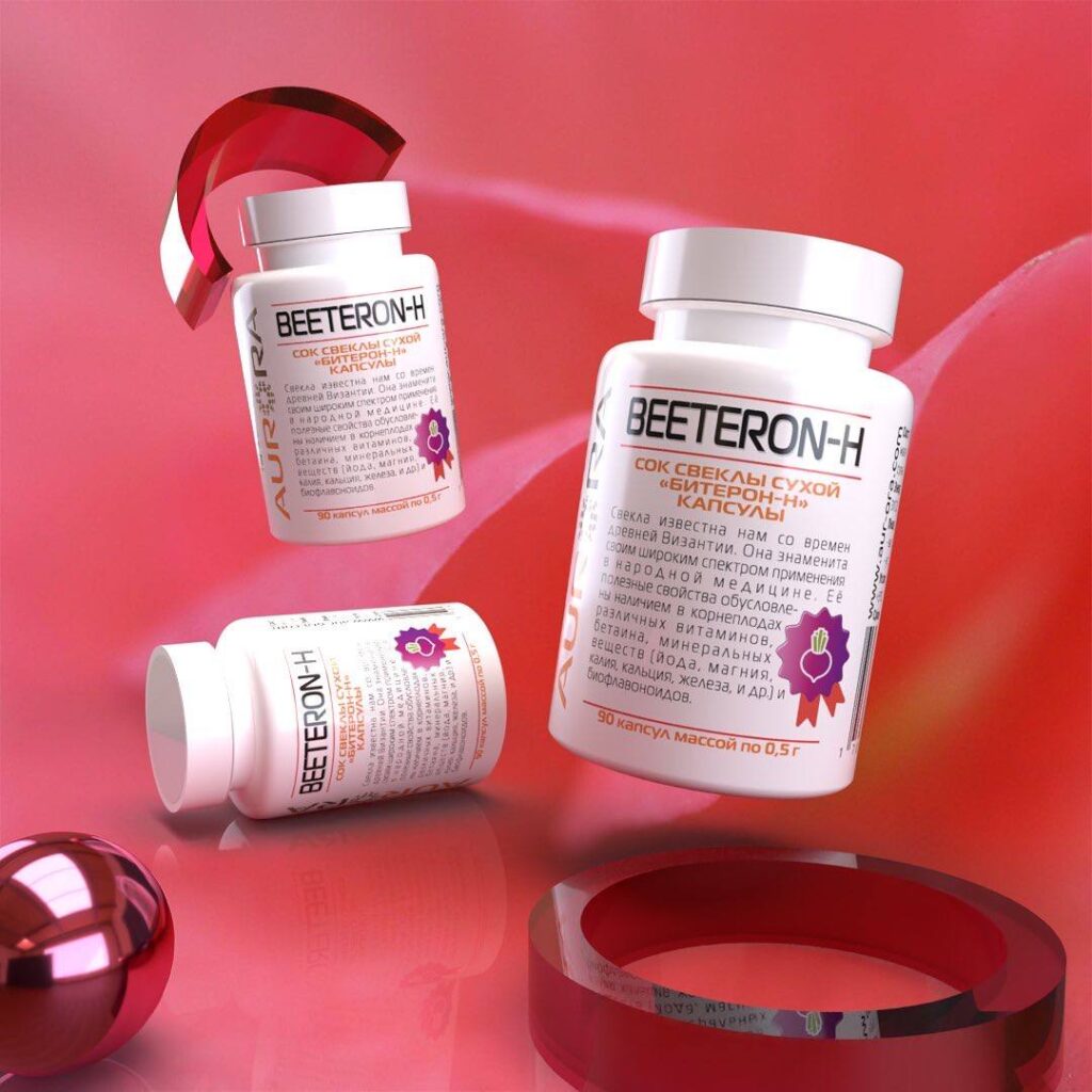 Битерон-Н: Антиоксидантный напиток на основе свеклы для здоровья и энергии!