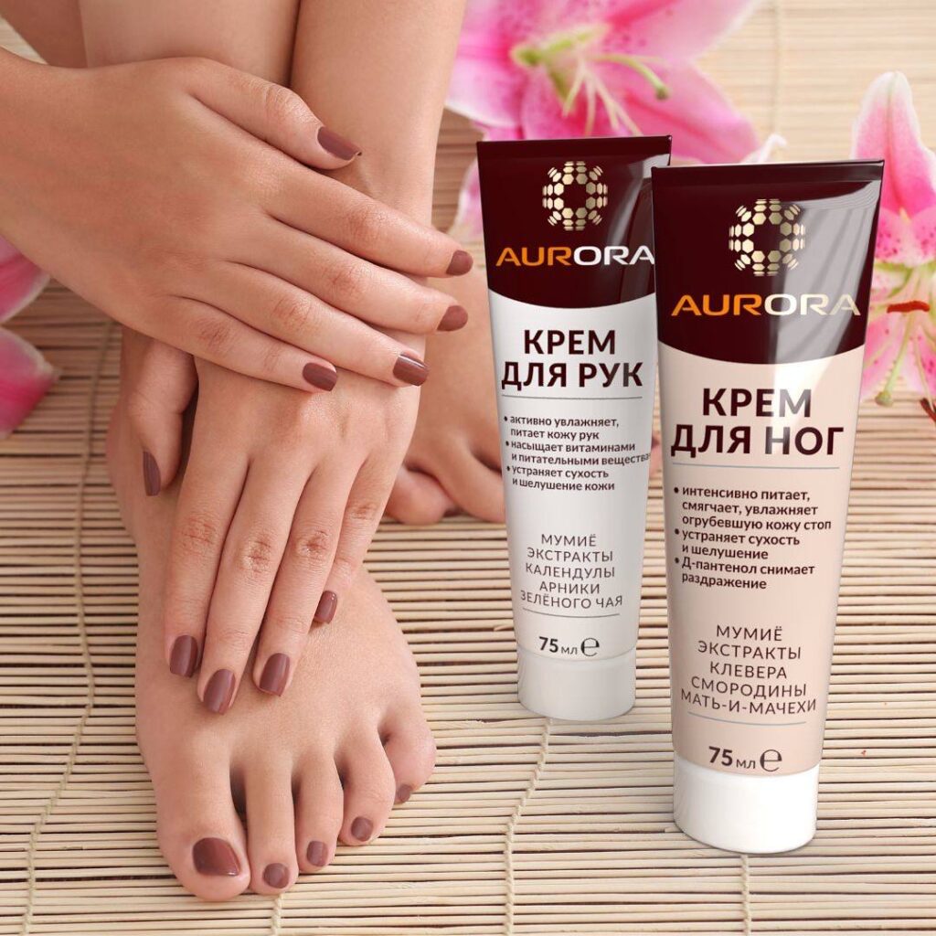 AURORA: Подарите коже рук и ног нежность и заботу с новыми кремами!