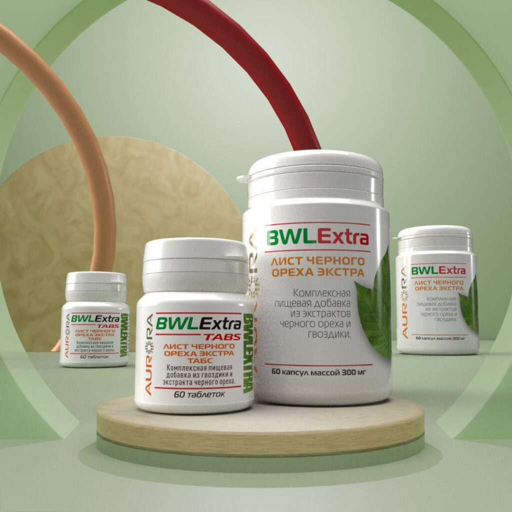 Очищение организма от паразитов: Лист Черного Ореха AURORA – ваш надежный союзник!